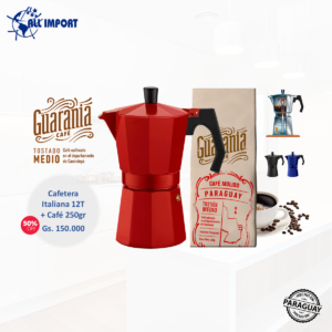 CAFETERA ACERO INOXIDABLE - ALL Import