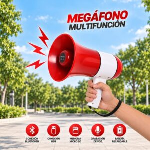 MEGÁFONO MULTIFUNCIÓN