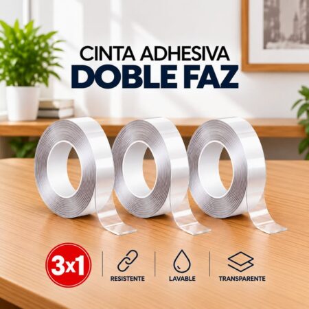 Cinta doble faz - 3x1